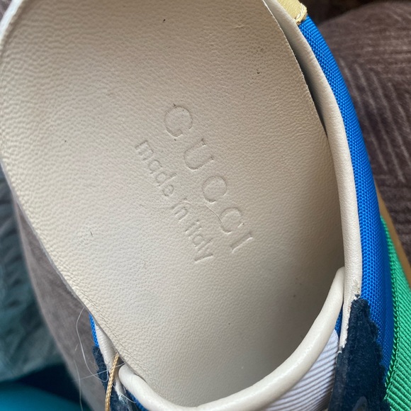 Gucci Rarest Bright Blue G74 Sneakers ✨FIRM PRICE✨ - Picture 6 of 10